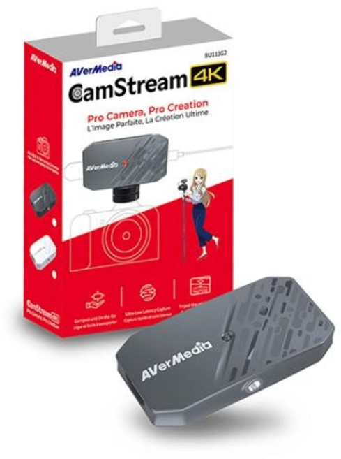 에버미디어 HDMI to C타입 캡쳐보드 4K 블랙, 1개