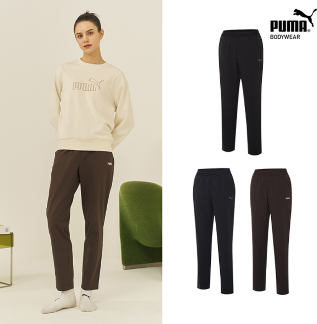 [푸마바디웨어] [푸마] 여성 우븐 홈웨어 팬츠 3종 세트