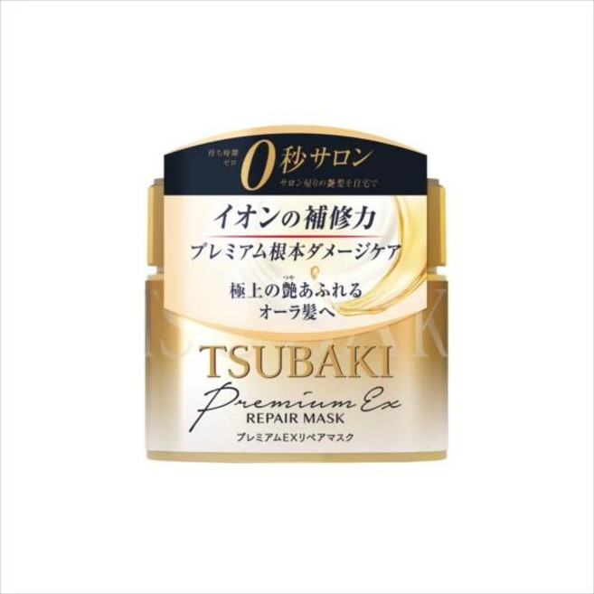 슈퍼딜리버리 파인 투디 TSUBAKI 리페어 마스크 헤어 트리트먼트 180g, 2개