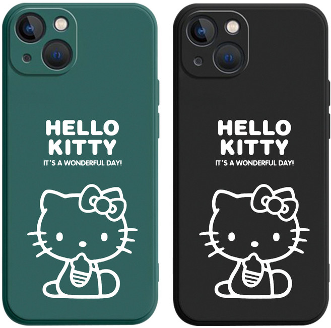 할로키티 실리콘 휴대폰 케이스