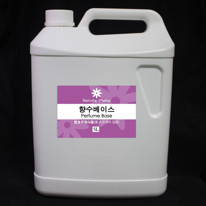 네이처메이트 곡물(밀)발효주정사용 고급향수베이스(룸스프레이겸용) 5L 나만의 향수 만들기 향수공방, 네이처메이트	향수베이스, 1개