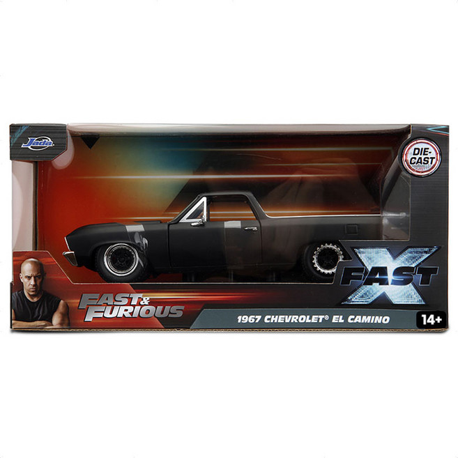 JADA 분노의질주 Chevrolet El Camino 23022 자동차모형, 1개