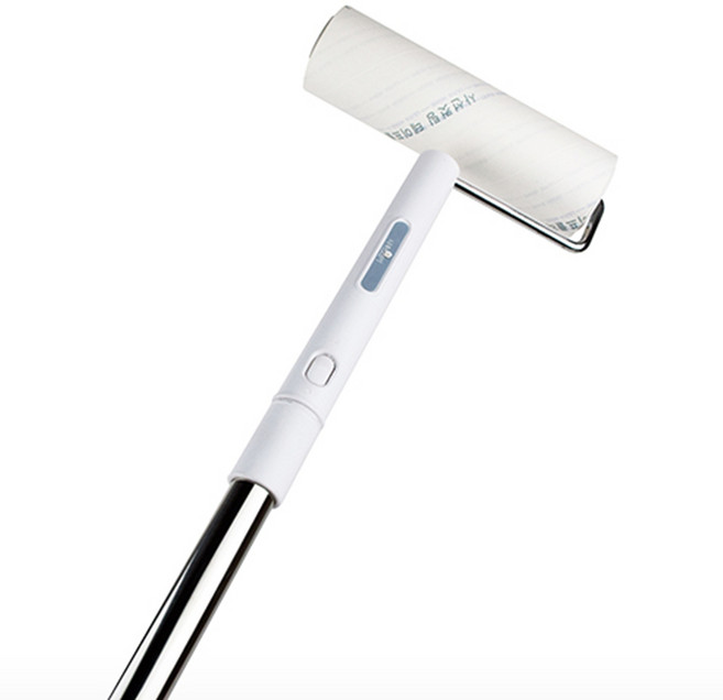 월드맘 길이조절 페인트 내장형 3단 롤러 장대 도구, 1세트