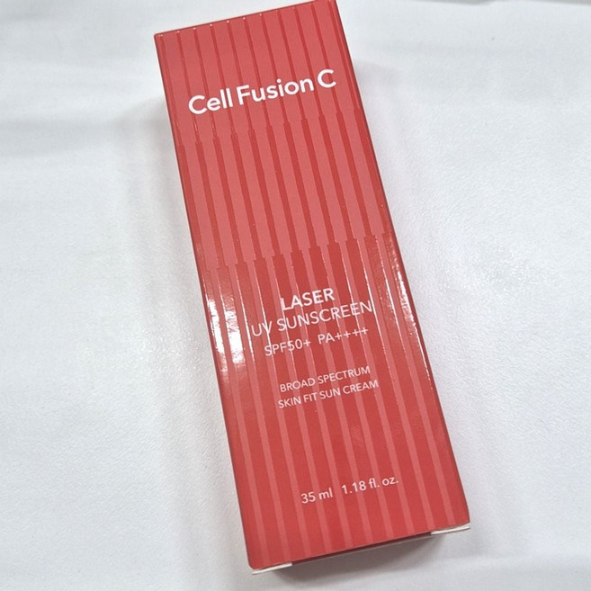 HOOT 셀퓨전씨 35ML 패키지 화장품 데일리 레이저선크림 리뉴얼 바캉스 야외활동, 1개