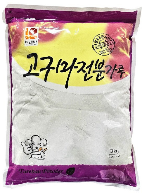 뚜레반 고구마 전분, 3kg, 1개