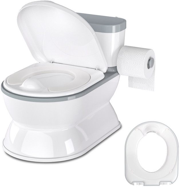 Cheertry 2in1 유아변기 아기변기커버, 그레이