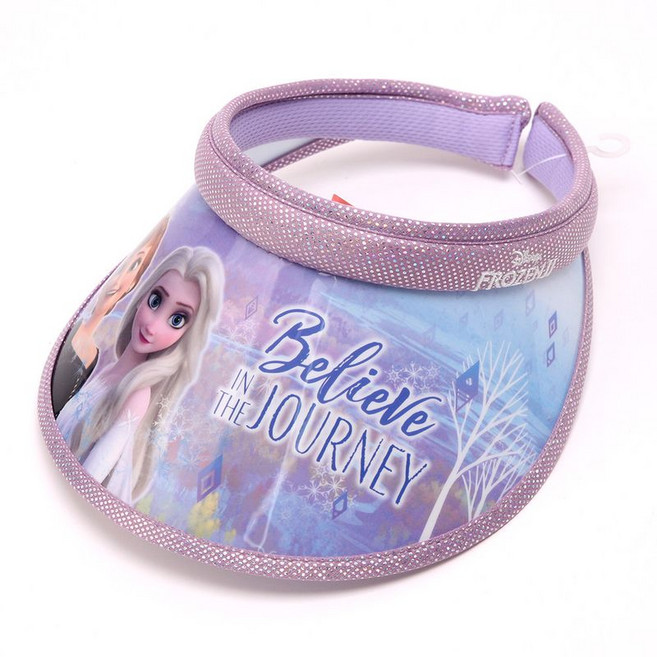 나린키즈 겨울왕국2 시스터퀸 썬캡 유아동 어린이 핀캡 햇빛가리개 썬바이저