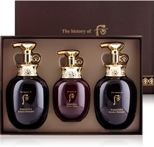 더후 후스파 샴푸 린스 3종 세트/백화점용/정품, 1세트