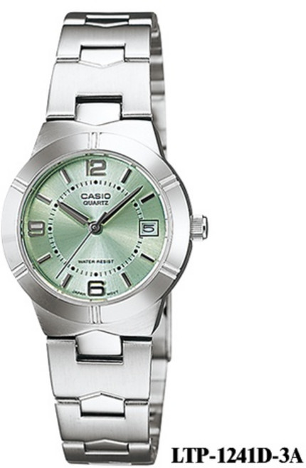 CASIO 卡西歐 LTP-1241D 石英女錶 典雅圓型 日期顯示 台灣公司貨