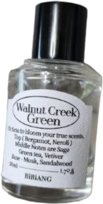[정품] BiBiANG 월넛크릭그린 오 드 퍼퓸 EDP 니치퍼퓸, 1개, 50ml