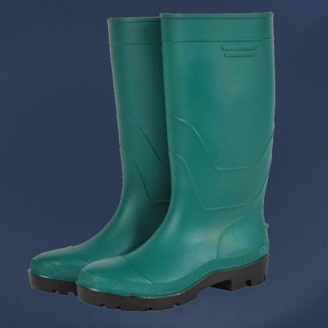 防砸防刺穿雨靴鋼包頭雨鞋工地煤礦捕魚穿高筒勞保鞋