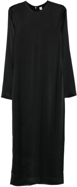 토템 새틴 맥시 드레스