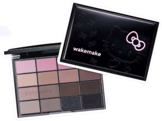웨이크메이크 블랙허쉬 소프트 블러링 아이팔레트, 16블랙허쉬블러링, 1개