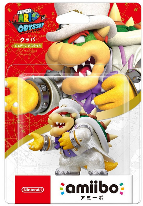 닌텐도 amiibo(아미보) 정품 마리오 오디세이 웨딩 쿠파 AMIIBO 새상품
