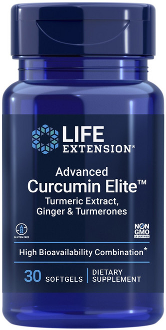 LIFE EXTENSION Curcumin Elite薑黃素軟膠囊 30顆入, 1罐