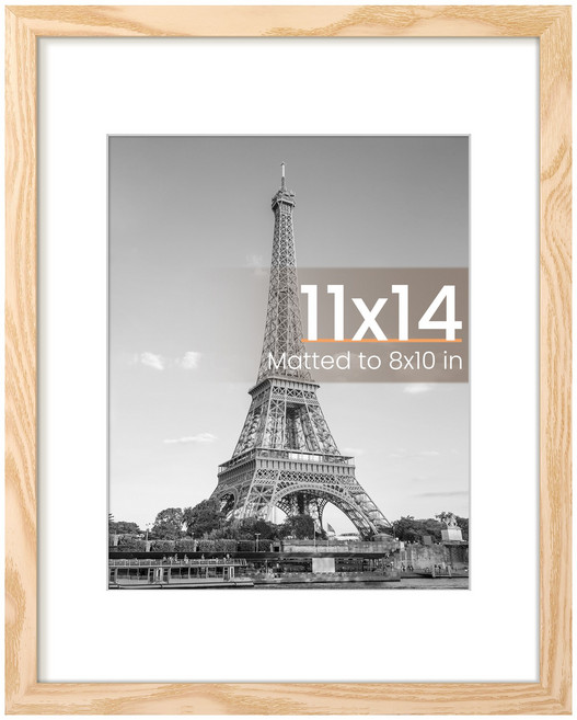 upsimples 베이직 프레임 인테리어 사진 액자 PVC, 1개, 원목