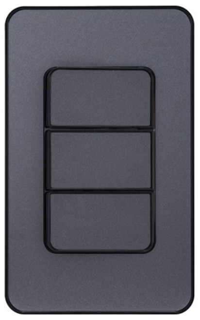 제일전기 디아트플러스 메탈그레이 스위치 3로3구, 1개