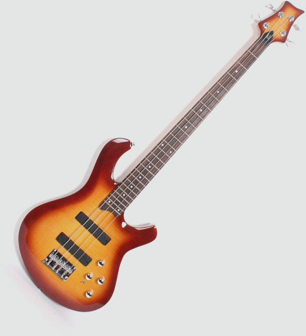 데임 베이스 기타 폴앤폴 DAME Fall&Paul 250, 블랙(유광), 1개