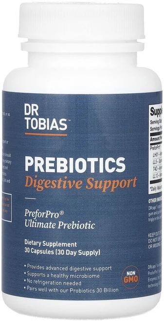 닥터토비아 프리바이오틱 캡슐 30정, 4개 - 쿠팡