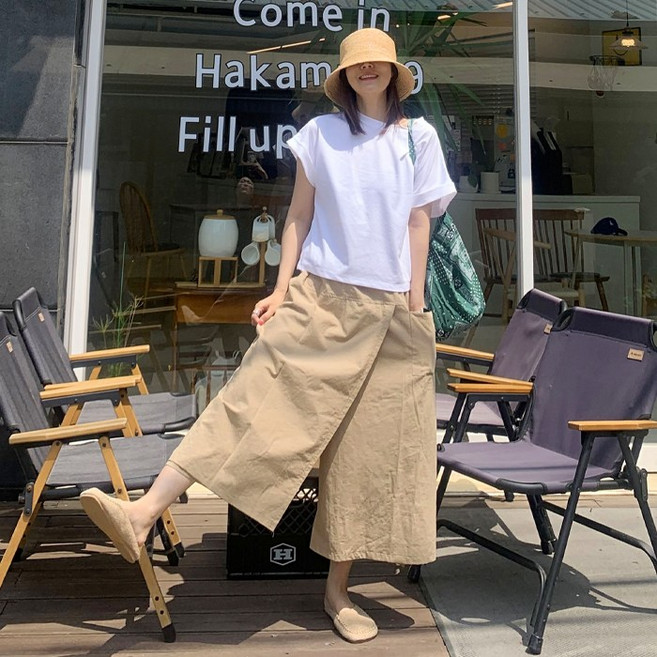 애플망고옷장 애플망고샵 제이랩치마바지 밴딩팬츠