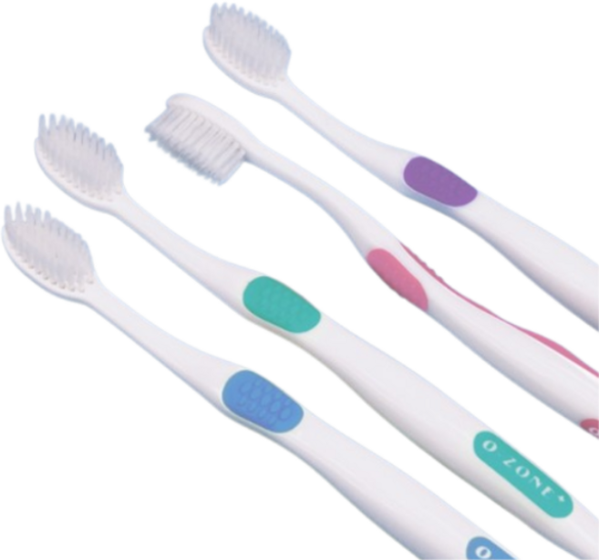 [목마켓]오죤 하프슬림 미세모 칫솔 1개 오존 약국용 부드러운 이중 구강 케어, 1ml