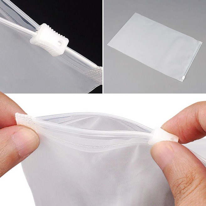 반투명 지퍼백 20x30cm 1P PVC 파우치 포장소분용_ 2027521425EA