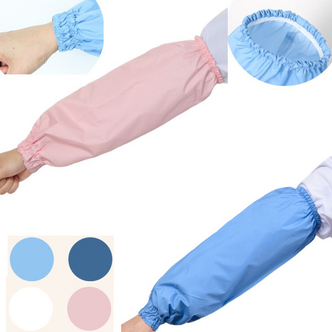 HACCP 식품공장 주방 물 작업장 위생 발수 방수 토시 해썹 팔토시 식품가공 추천, 1개, 핑크-FREE