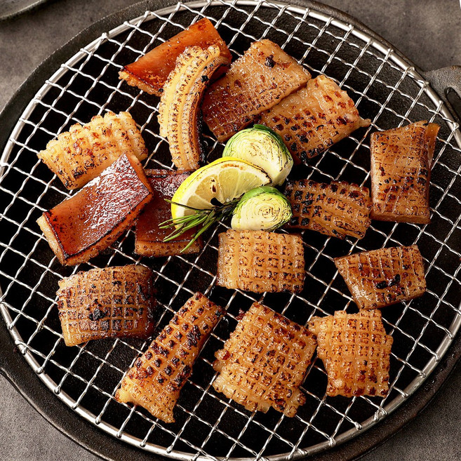 양념돼지벌집껍데기 1kg - 간장양념으로 짭쪼롬하고 쫄깃한 맛이 일품 벌집껍데기, 1개