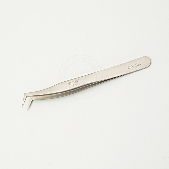 비투스 러시안볼륨 속눈썹핀셋 6A-SA, 1개