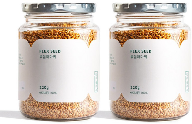 볶은아마씨 220g 2개