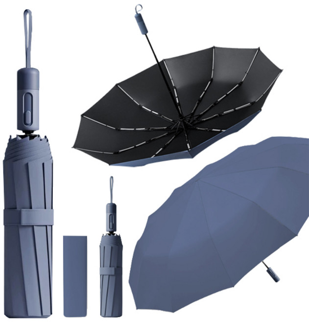 메종드리빙 자외선차단 UV 99.9% 시험인증완료 초강력 튼튼한 굵은 살대 접이식 원터치 완전 자동 양우산 3단 우산