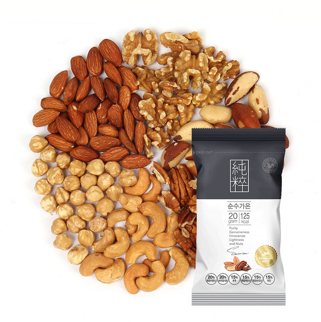 산과들에 순수가온 하루견과 20g, 40개