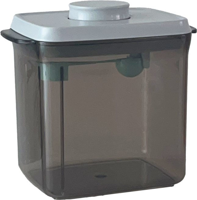 오키퍼 원터치 분유 보관통, 그레이 1700ml, 1개