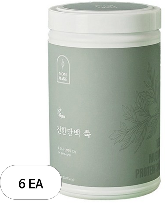 맘메이크 진한단백 쑥, 500g, 6개