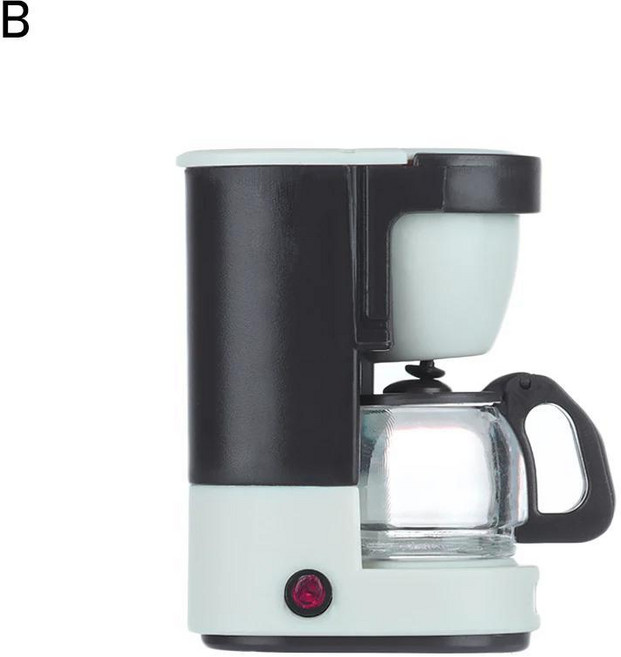 선물용 주스 추출기 커피 컵 미니어처 주방 가구 포트 인형집, Color: 3. B, 1개