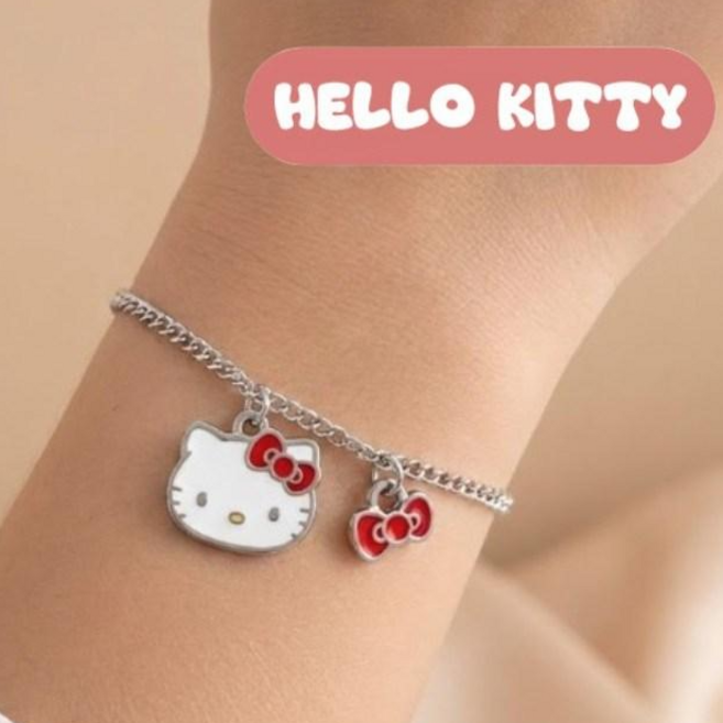 산리오 정품 아동 캐릭터 팔찌 어린이 쥬얼리 시나모롤 쿠로미 헬로키티