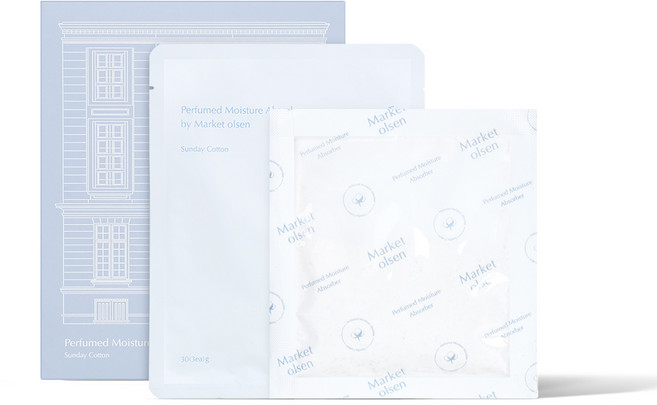 마켓올슨 퍼퓸 제습제 12매입, 1개, 선데이코튼향