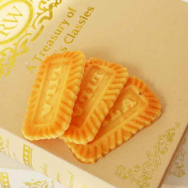 과자 모형 사각 비스켓 쿠키 디저트, 클래식 3p