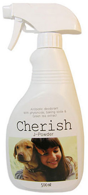체리쉬 탈취제 파우더향 500ml, 1개