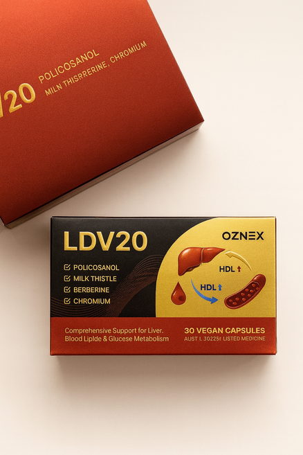 [오즈넥스] LDV20 호주 폴리코사놀 20mg (4개월/120캡슐), 1개, 120정