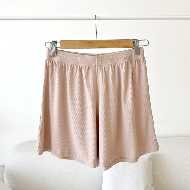 엘라운지 1+1 실키레이온 찰랑 파자마 반바지 2P