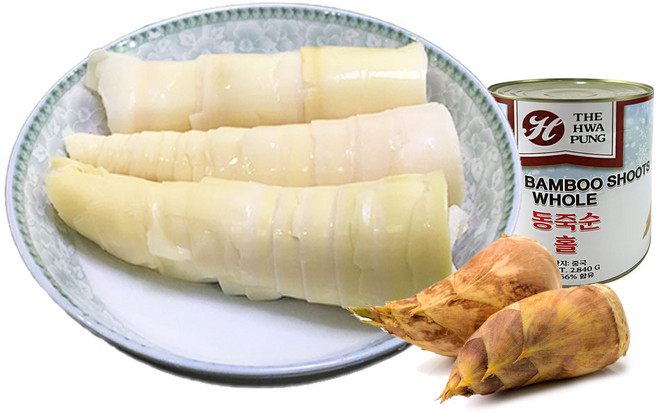 (배터짐) 차이나 THP 고급 동죽순홀 죽순 짬뽕 마라탕 중화요리, 2.84kg, 1개