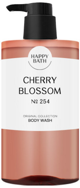 [비건라이프] 해피바스 오리지널 컬렉션 바디워시 체리블로섬향, 910g, 12개