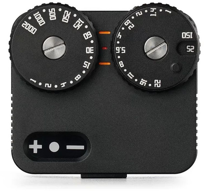 카메라노출계 측광기 라이트미터 노출계 블랙, 1개, 황동 블랙 1세대 배터리 포함