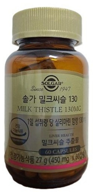 솔가 밀크씨슬 130 27g, 60정, 3개