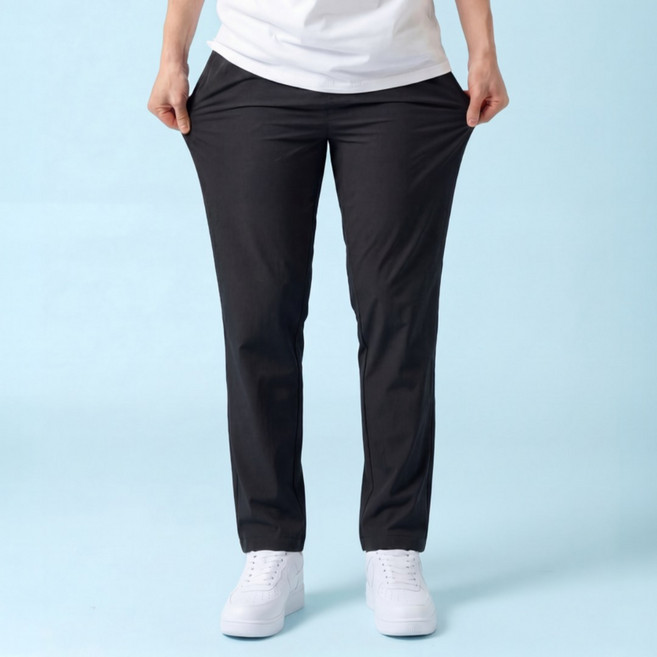 오로꼬 냉감 밴딩 탄성팬츠 여름 바지