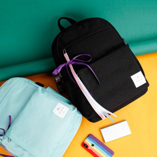 데일리 등교 백팩 새학기 여학생백팩 책가방 캐주얼 10대 가방