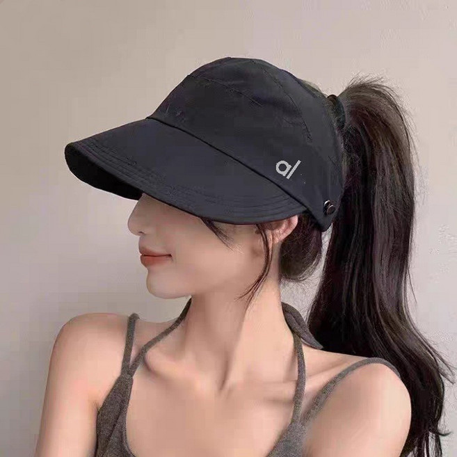 防曬帽透氣速幹遮陽帽子女空頂帽太陽帽鴨舌帽百搭大帽檐