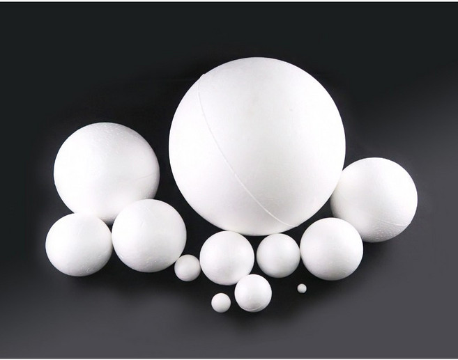 스티로폼공 스티로폼볼 구 알갱이 백구 우드락볼 10mm~200mm, 60mm, 1개