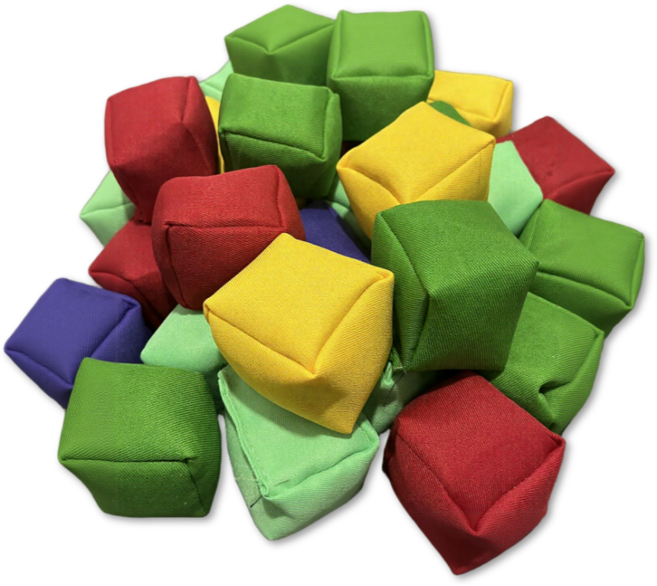 이음모음 콩주머니 모음, 사각 20개, 2세트